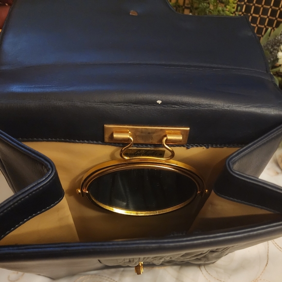 Rare vintage Lou Taylor purse. 1960's retro purse pin up purse - Picture 5 of 6